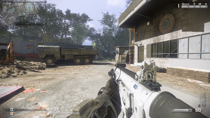Call of Duty Ghosts avec un FOV à 80